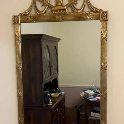 Gold Leaf Mirror