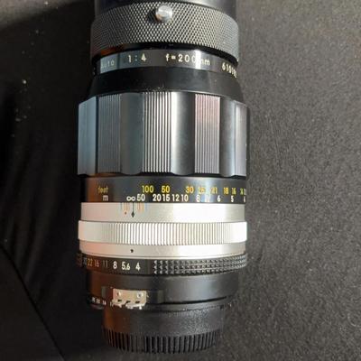 Nikon Nikkor 200 mm Lens