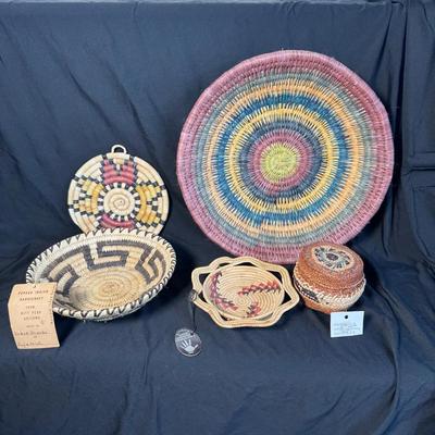 Native American Art - Woven Baskets