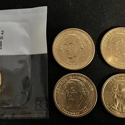Collection Of $1 Presidential Coins #2