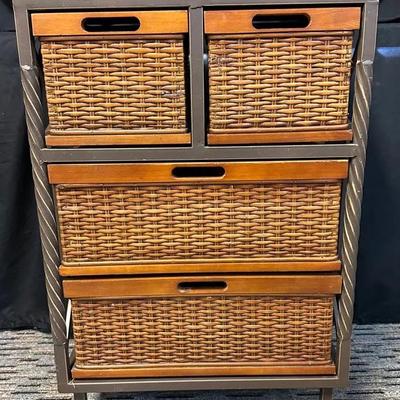 Four-Drawer Storage Unit 
