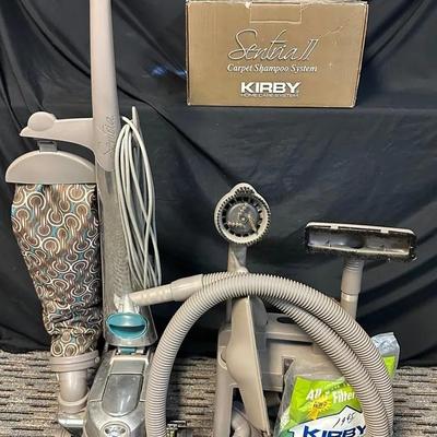 Kirby Sentria Vacuum, Accessories And Caddy, Sentria II Carpet Shampoo System