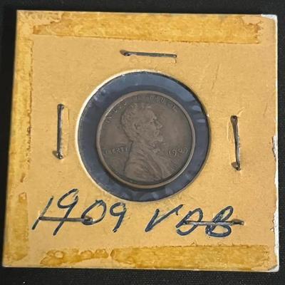 1909 VDB Lincoln Penny 