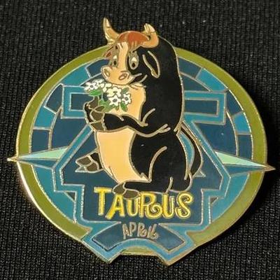 Disney Taurus April Pin- Limited Edition Of 5000