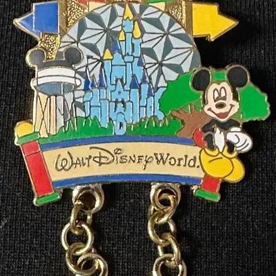 DisneyWorld Four Parks One World Pin