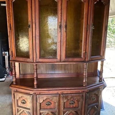 Vintage China Cabinet 