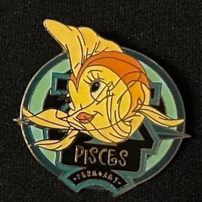 Disney Pisces Pin- Limited Edition Of 5000