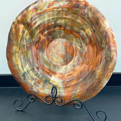 Decorative Large Copper Plate