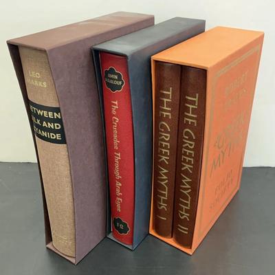 Collection Of 3 Folio Society Box Set Hardback Books
