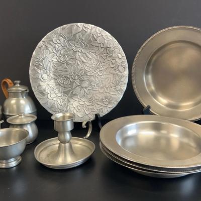 Pewter Serving Ware
