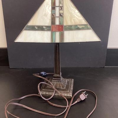 Small Stained Glass Table Lamp