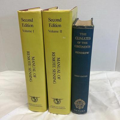 Three Climate And Mapping Books