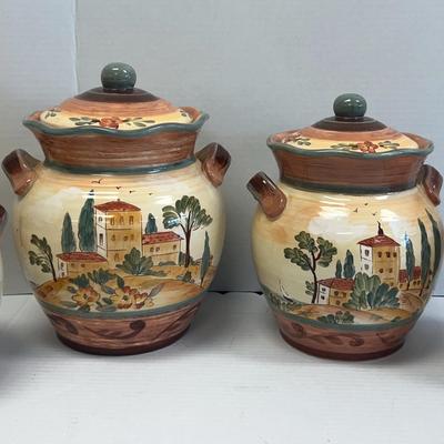Tuscany Style Cannister Set