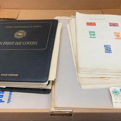 Large Collection Of Stamps