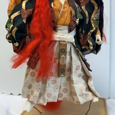 Kabuki Doll On Stand
