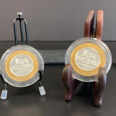 Vintage MGM Grand Ten Dollar Tokens