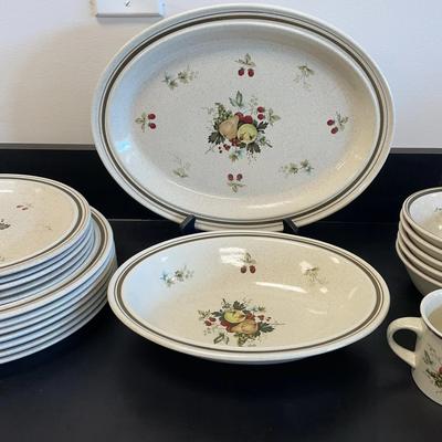 Royal Doulton "Cornwall" Pattern Stoneware Dishes