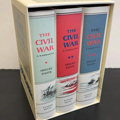 The Civil War Collection 3 Books By Shelby Foote