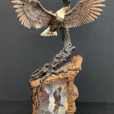 Bradford Exchange Soaring Spirits Sculpture With Certificate of Authenticity