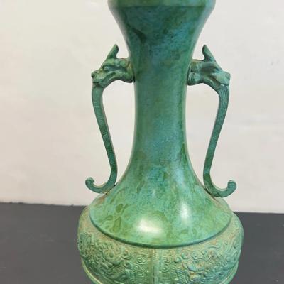 Takoaka Japanese Copperware Vase