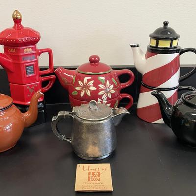 Collection Of Teapots (6)