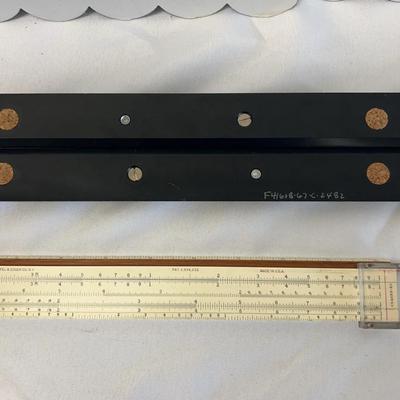 Slide Rule And Parallel Rule