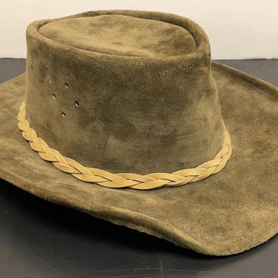 Walk-A-Bout Real Leather Hat Made In Australia