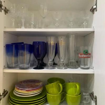 Glassware & Waechtersbach Green Dinnerware Collection