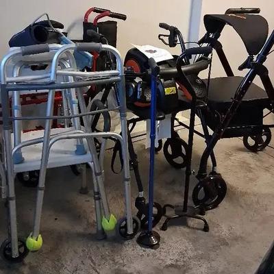 Elliptical Trainer, Walkers, Wheelchair, Canes, Blood Pressure Cuffs & Bath Chair