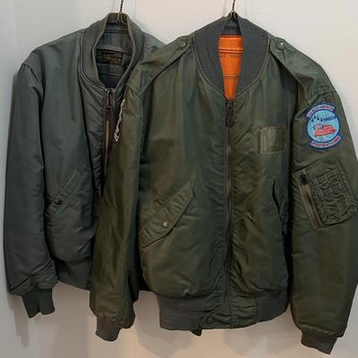 Pair of Vintage US Air Force Flight Jackets