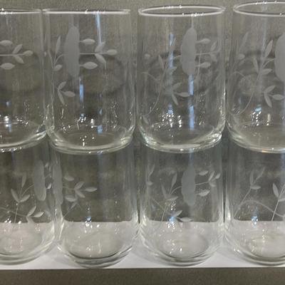 12 Princess House Etched Heritage Double Shot/Juice Glasses