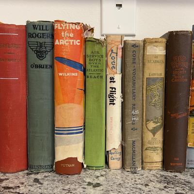 WW2 Pilots Early Childhood Book Collection 1910’s-1940’s