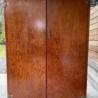 Antique Wooden Closet