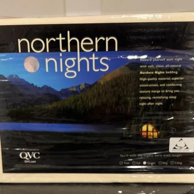 New Northern Lights Egyptian Cotton Sheets-Ivory-Queen Sized