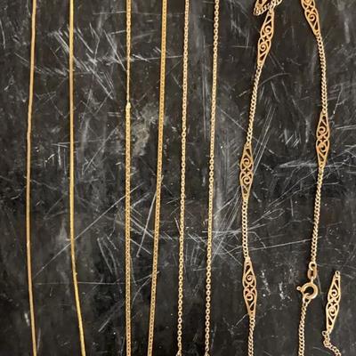 10k/14k & Opal Necklaces 