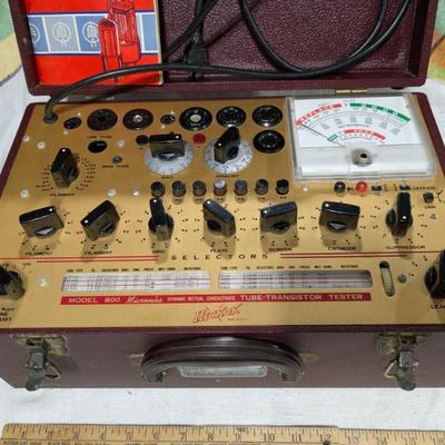 Hickok tube tester