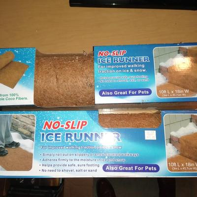 No-Slip Ice Runners in boxes
