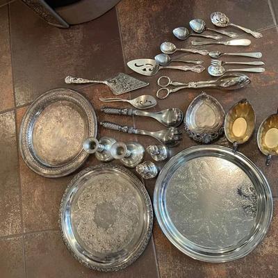 Lot Of Silverplate