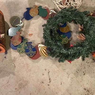 Lot Of Holiday Wreaths And Decor