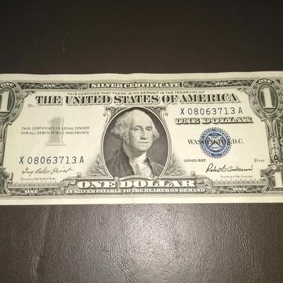 1957 US Dollar Bill