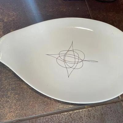 Hallcraft Eva Zeisel Mid Century Modern Platter 