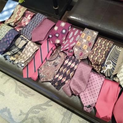 Lot of neckties
