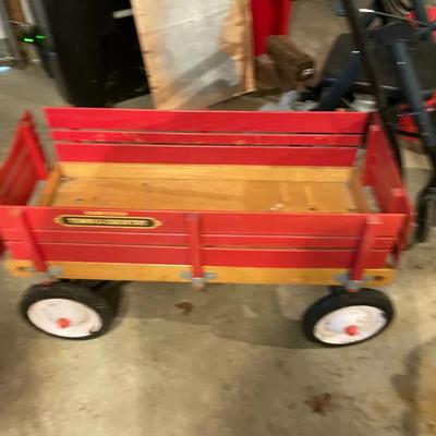 Radio Flier Town And Country Wood Wagon