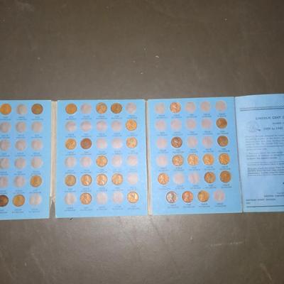 1909-1940 Lincoln Penny coin album