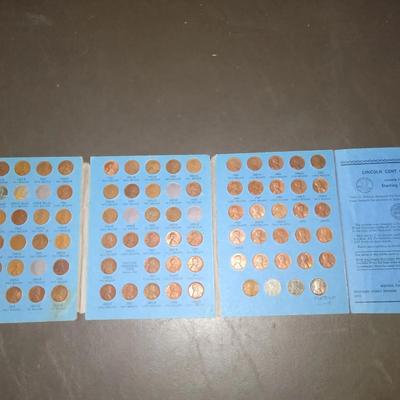 Lincoln Cent Penny Album starting 1941