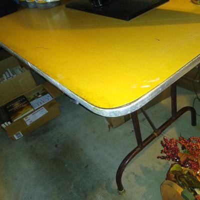 Long Formica Top Folding Table