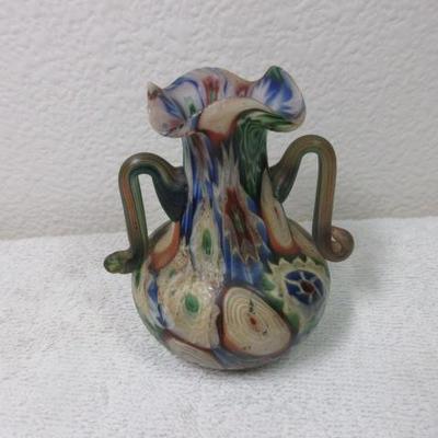 Early millifiori glass vase