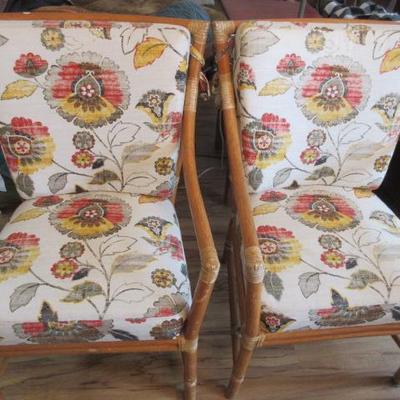 Mcguire Furniture MCM rattan chairs