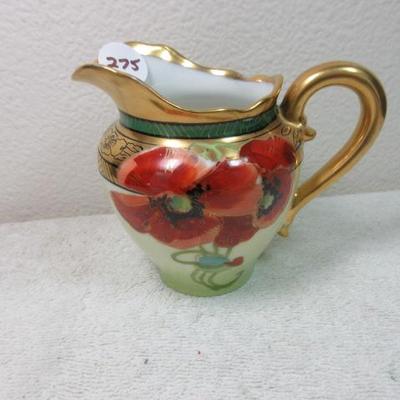 Early 1900's Pickard signed cream pitcher