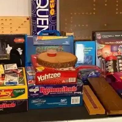 Board Games & Card Games Collection – Rummikub, Tripoley, Yahtzee, Chess & More